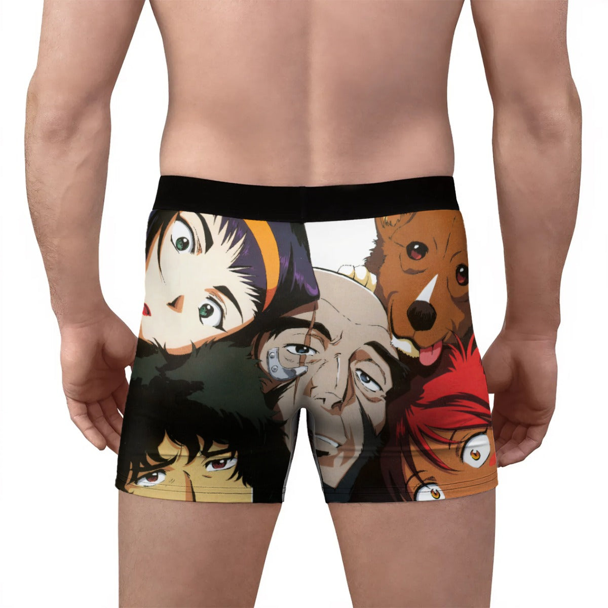 Graffiti Bebop 🎨 All-Over Print Men’s Stretch Boxer Briefs