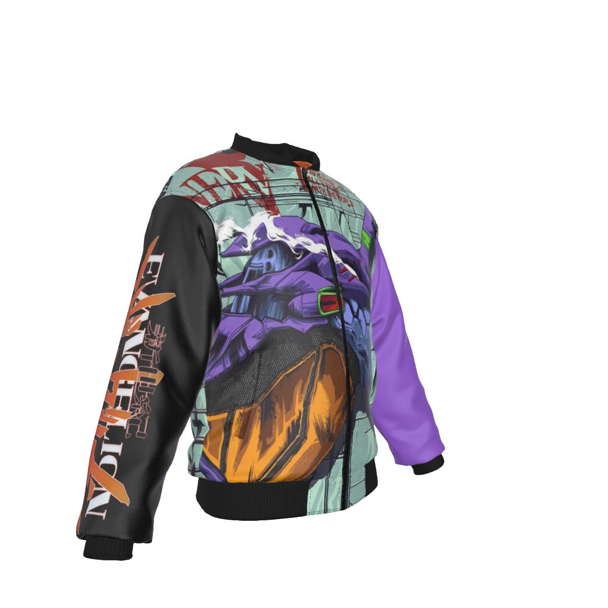 Awakening of Unit-01 – Berserk Mode Bomber Jacket ⚡👁️