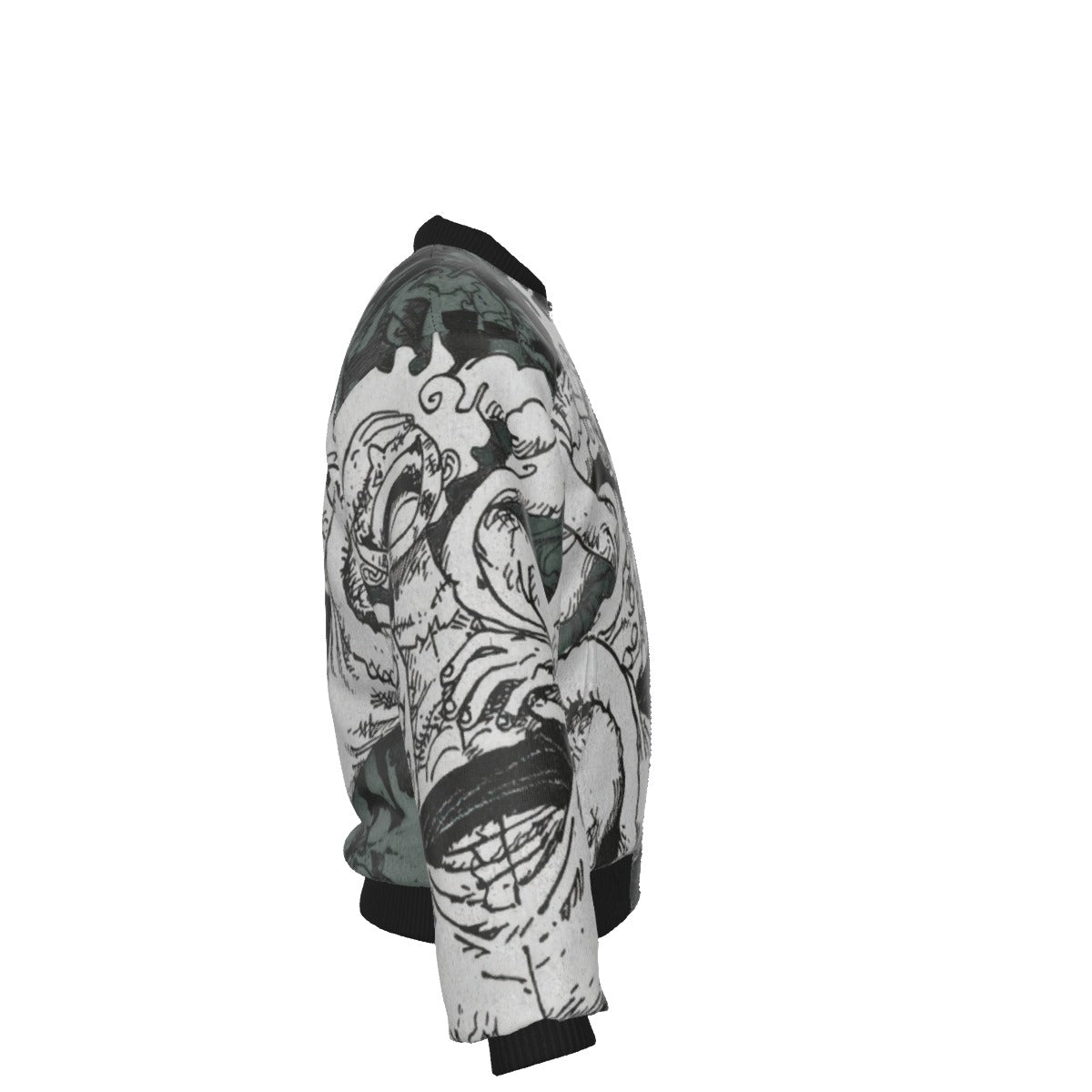 MANGA STORM: Luffy Panel Bomber Jacket ⚡🔥