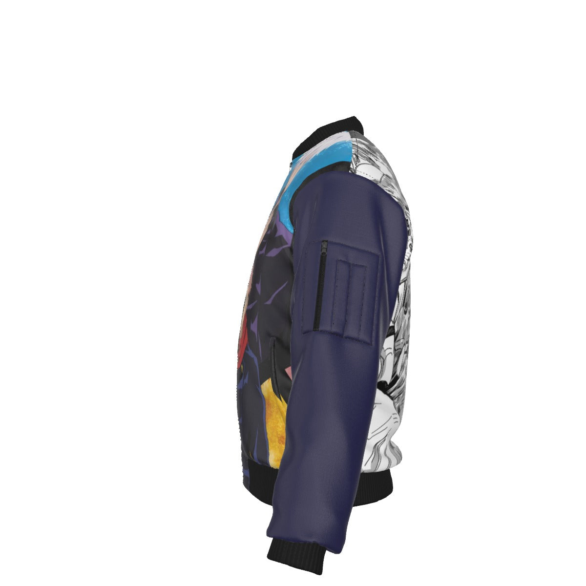 Domain Expansion: Sorcerers & Curses – Cursed Energy Bomber Jacket ⚡🌀