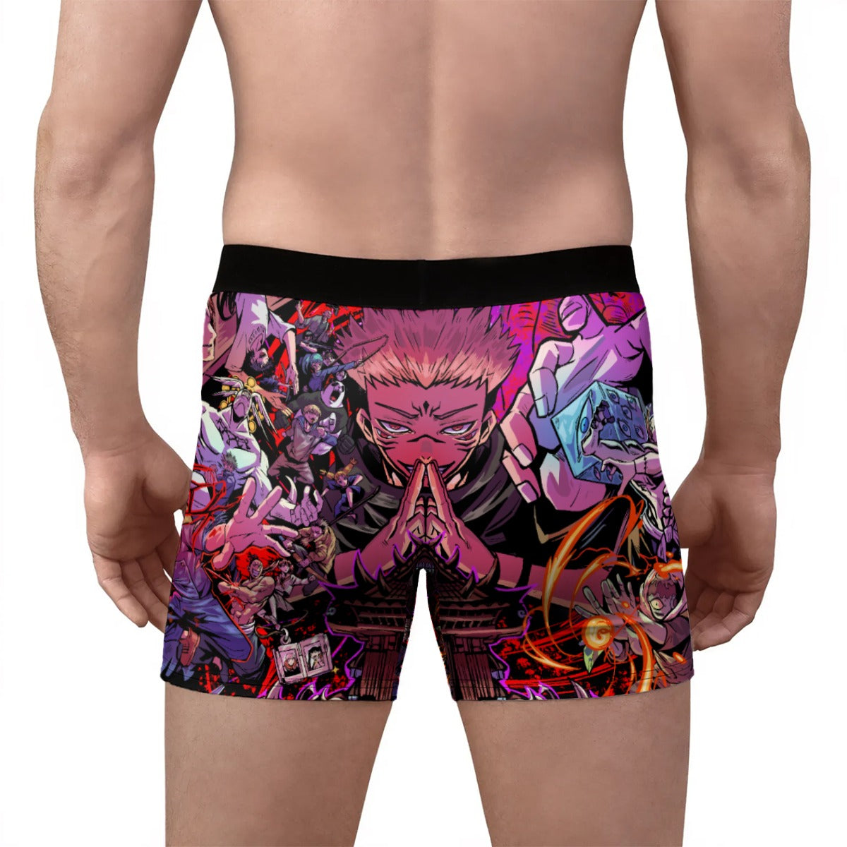 Crown of Curses 👑 All-Over Print Men’s Stretch Boxer Briefs