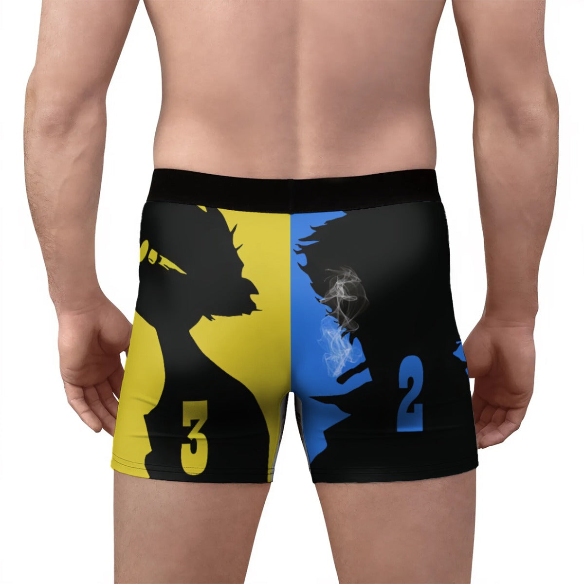 3,2,1… Let’s Jam! 🎷 All-Over Print Men’s Stretch Boxer Briefs