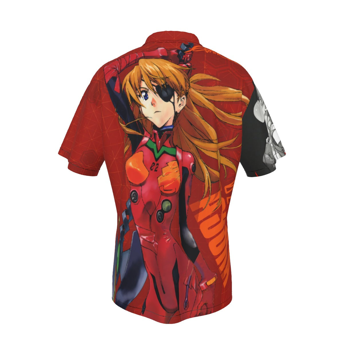 The Asuka Protocol – All-Over Print Men’s Hawaiian Shirt 🔴⚡