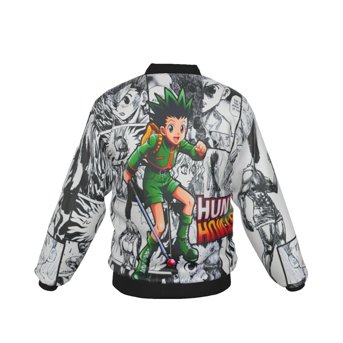 Jajanken: The Power Within 👊⚡ – Hunter’s Resolve Bomber Jacket
