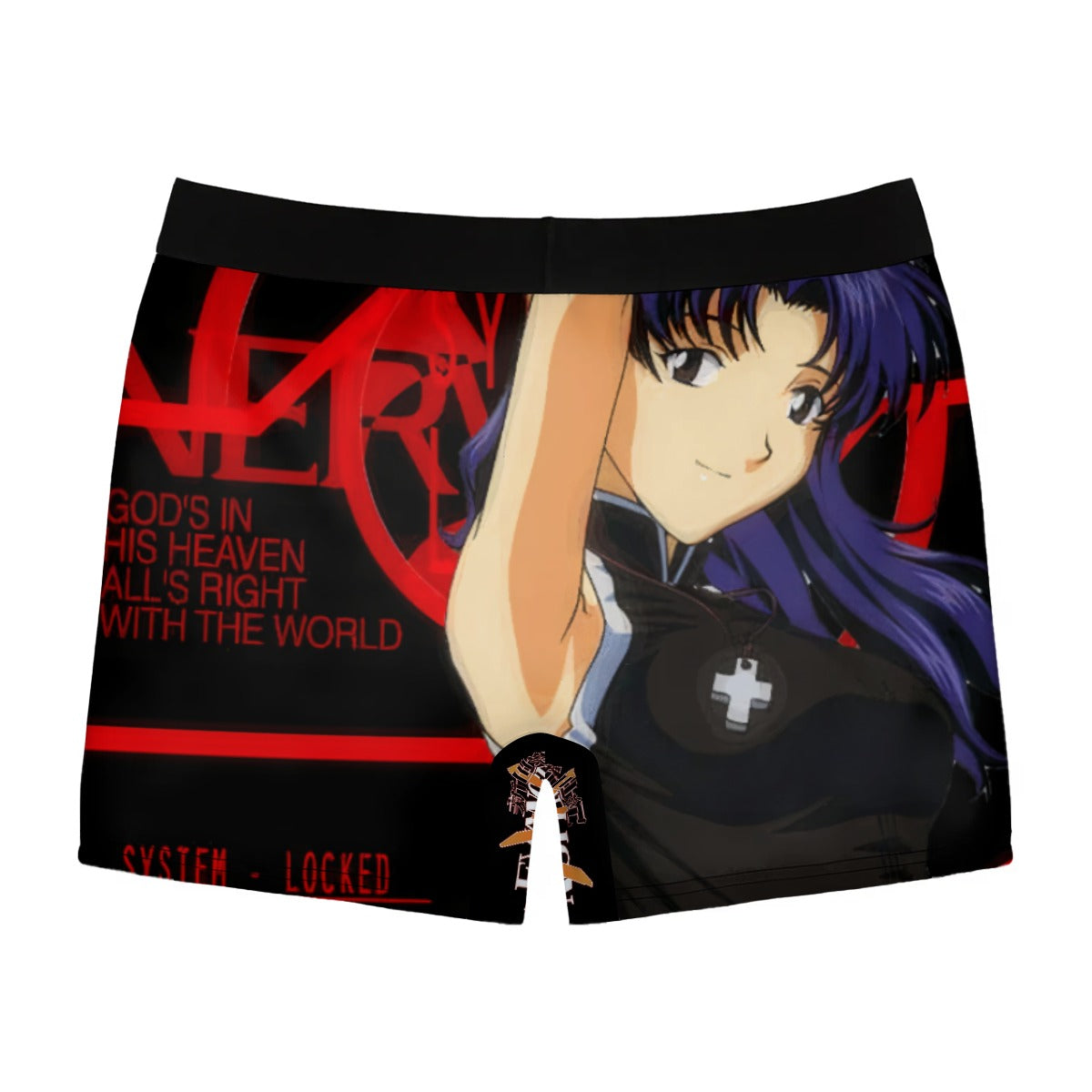 Evangelion Trinity ⚡ All-Over Print Men’s Stretch Boxer Briefs