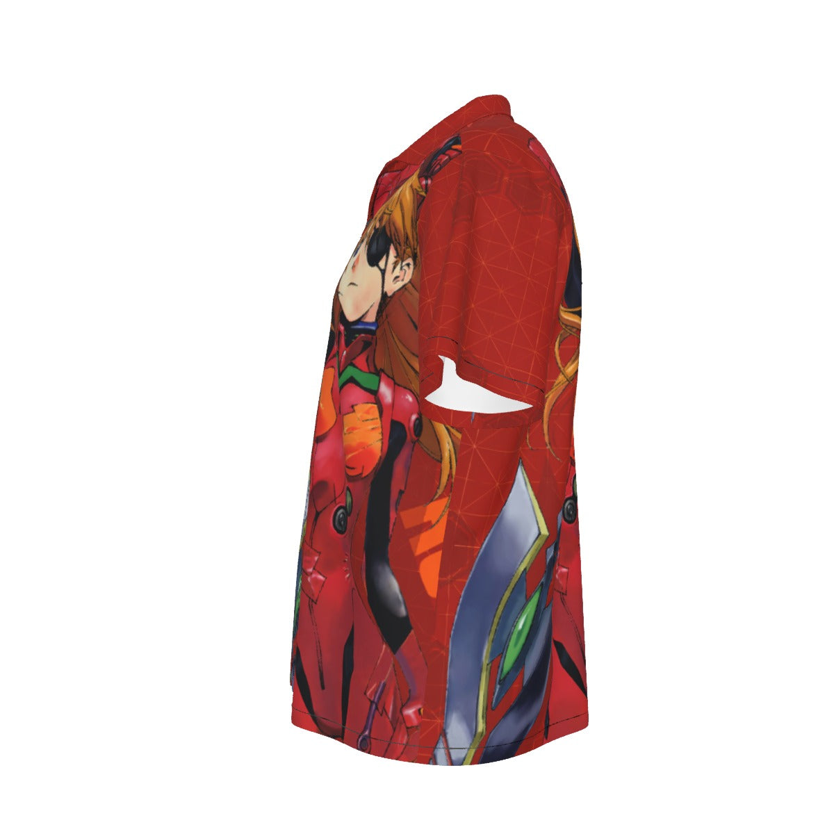 The Asuka Protocol – All-Over Print Men’s Hawaiian Shirt 🔴⚡