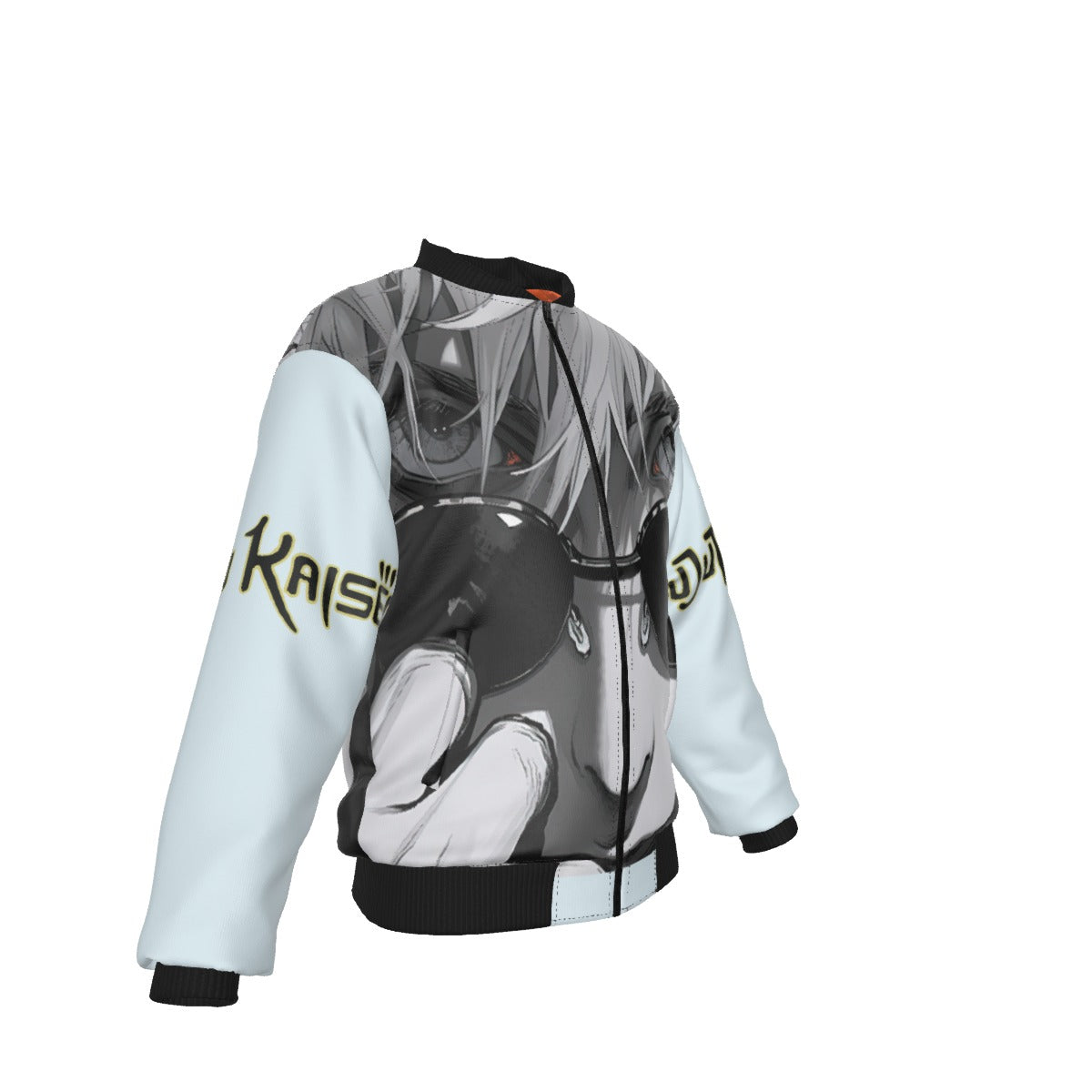 Limitless: The Gojo Collection – Infinity Bomber Jacket ⚡🔵