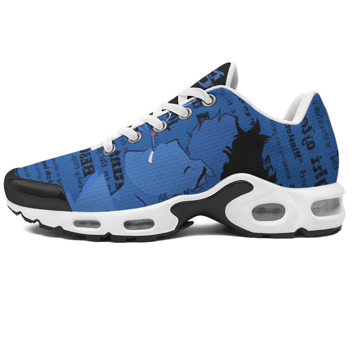 SMOKING SPIKE – Neo-Noir Air Cushion Sneakers