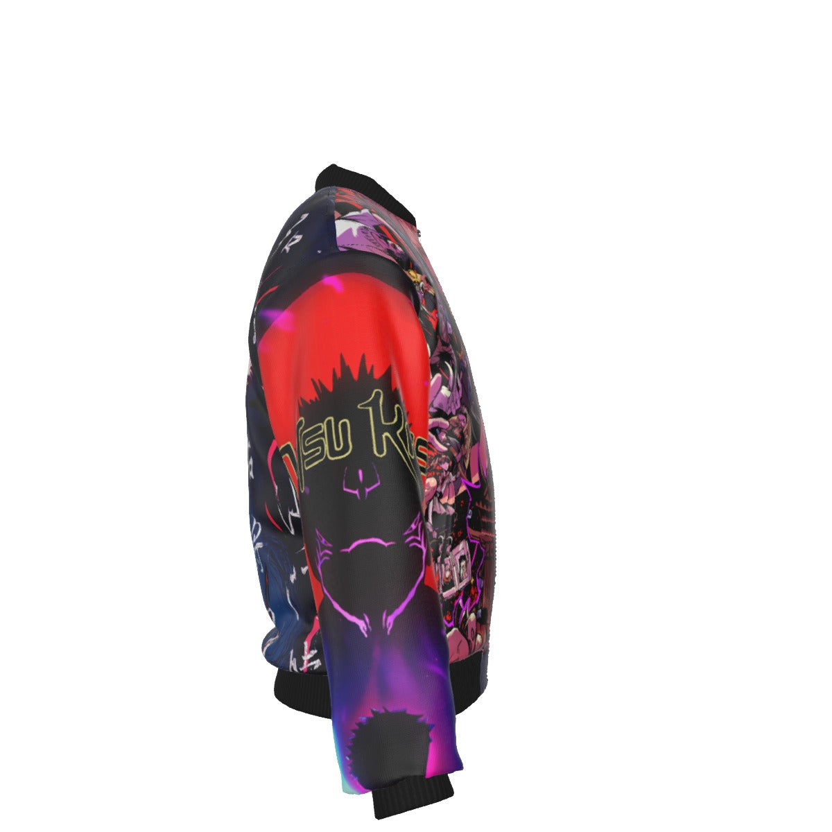 Crown of Curses – King of Calamity Bomber Jacket 👑🔥