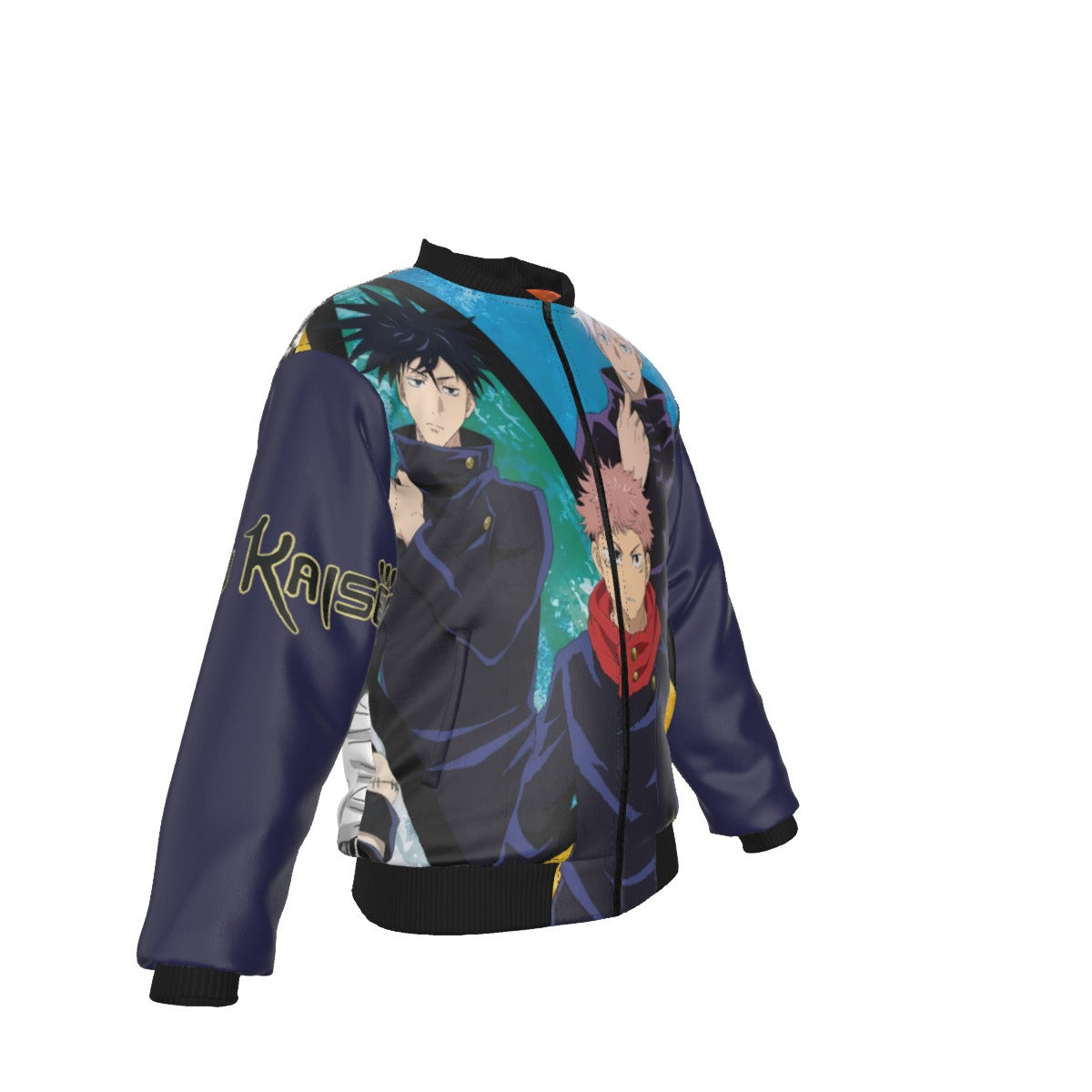 Domain Expansion: Sorcerers & Curses – Cursed Energy Bomber Jacket ⚡🌀