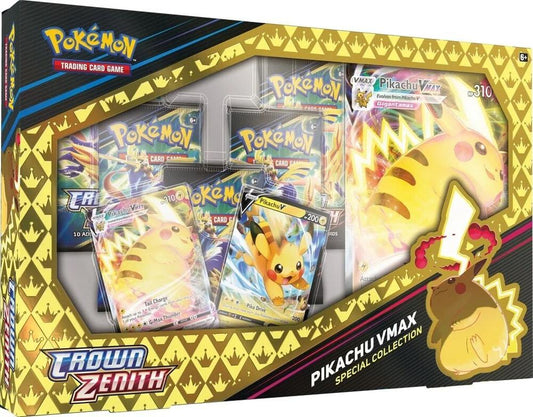 Pokémon TCG: Pikachu VMAX Special Collection – Crown Zenith (CRZ) – Factory Sealed!