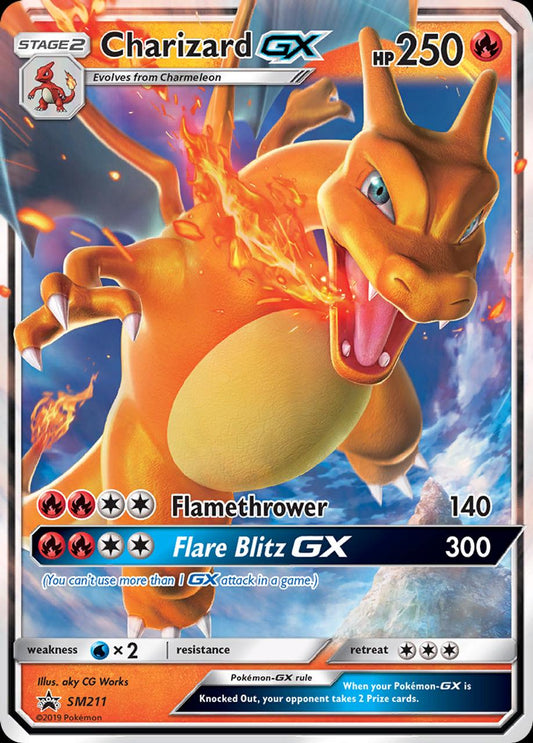Charizard GX #SM211 – PSA 10 (Black Star Promo)