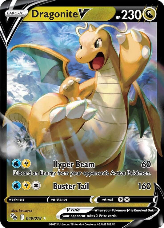 Dragonite V #49 – CGC 10 (Pokémon GO Set)
