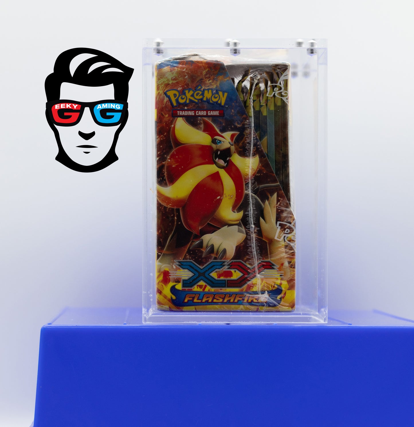 XY Flashfire Booster Box Sealed with Acrylic Case