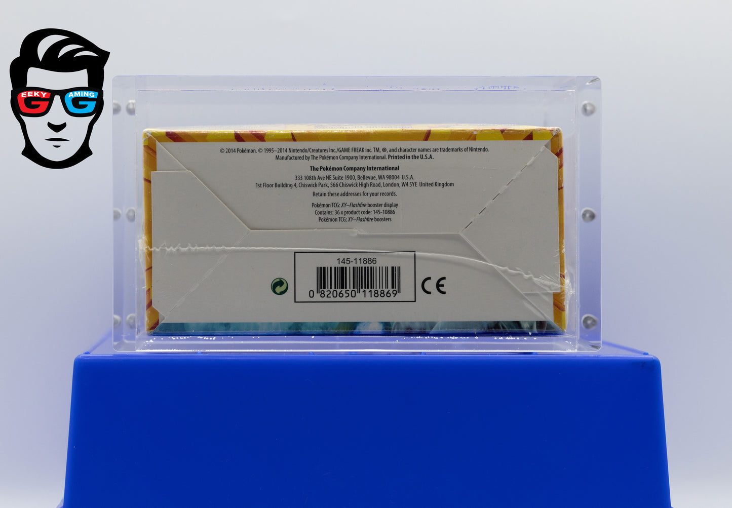 XY Flashfire Booster Box Sealed with Acrylic Case