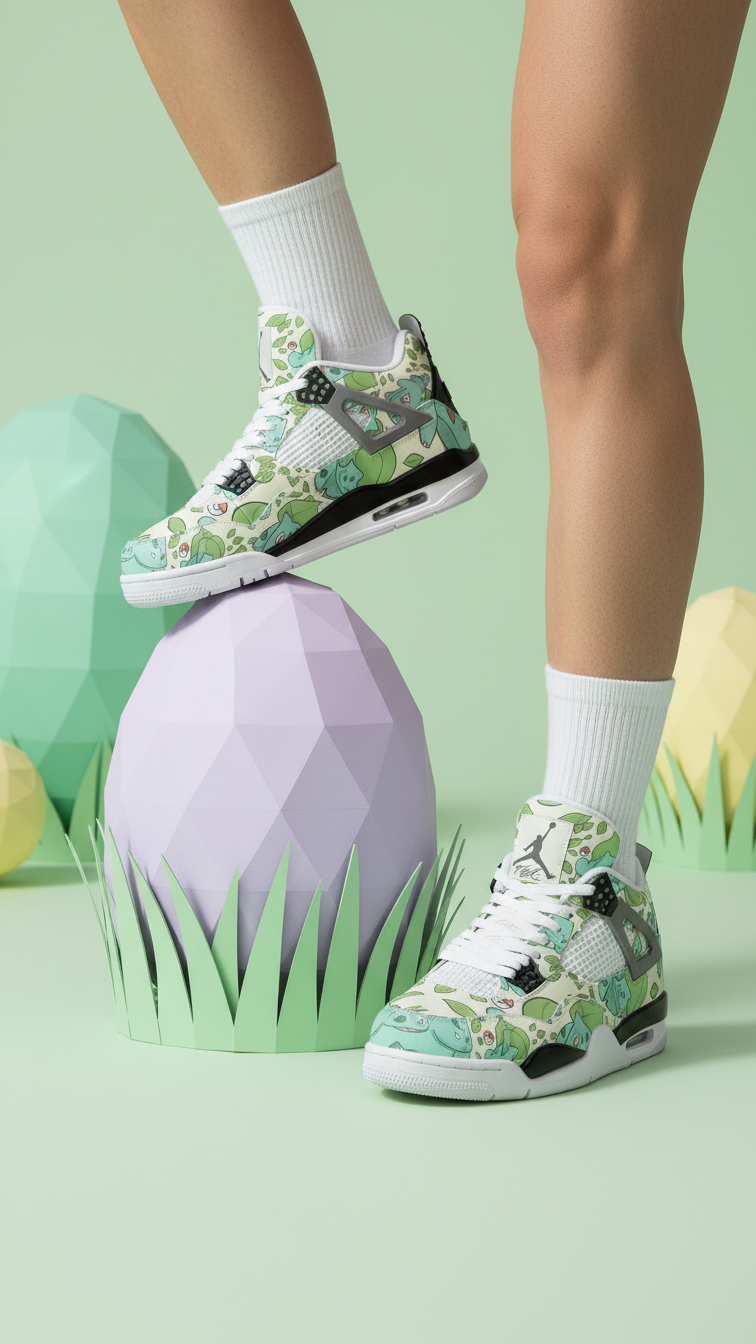 Forest Sprout Air Cushion Sneakers