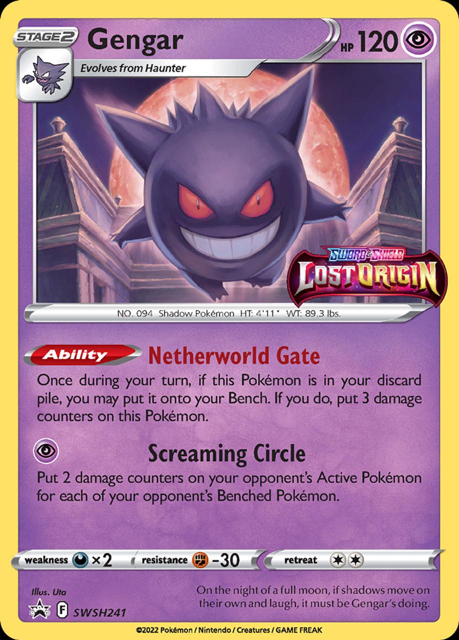 Gengar Holo – SWSH241 (Black Star Promo) – CGC 10