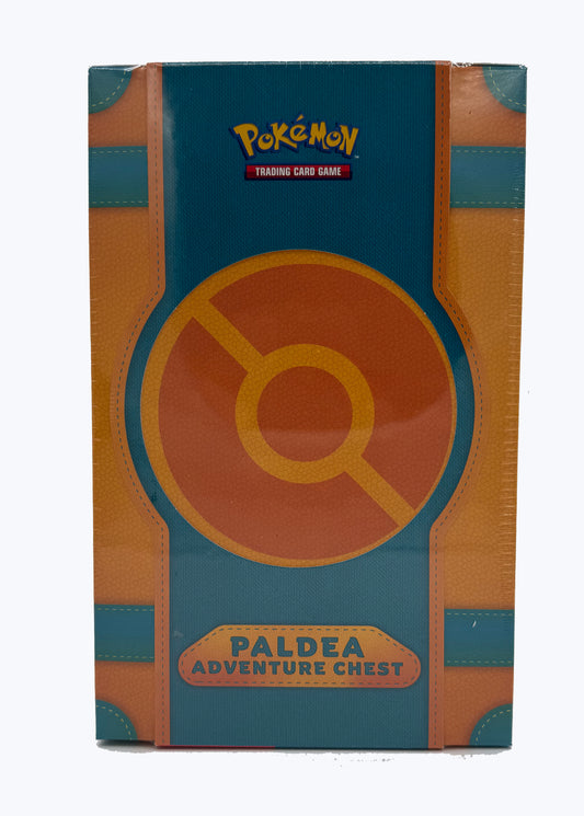 Pokémon TCG: Paldea Adventure Chest – Factory Sealed Collector’s Treasure!