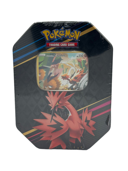 Crown Zenith – Galarian Zapdos Tin