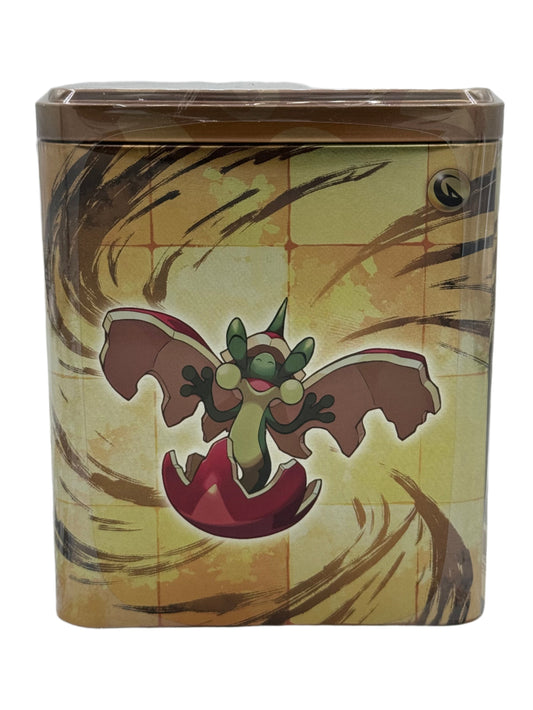 Pokémon TCG: Stacking Tin – Gold Dragon Energy Type (Factory Sealed!)