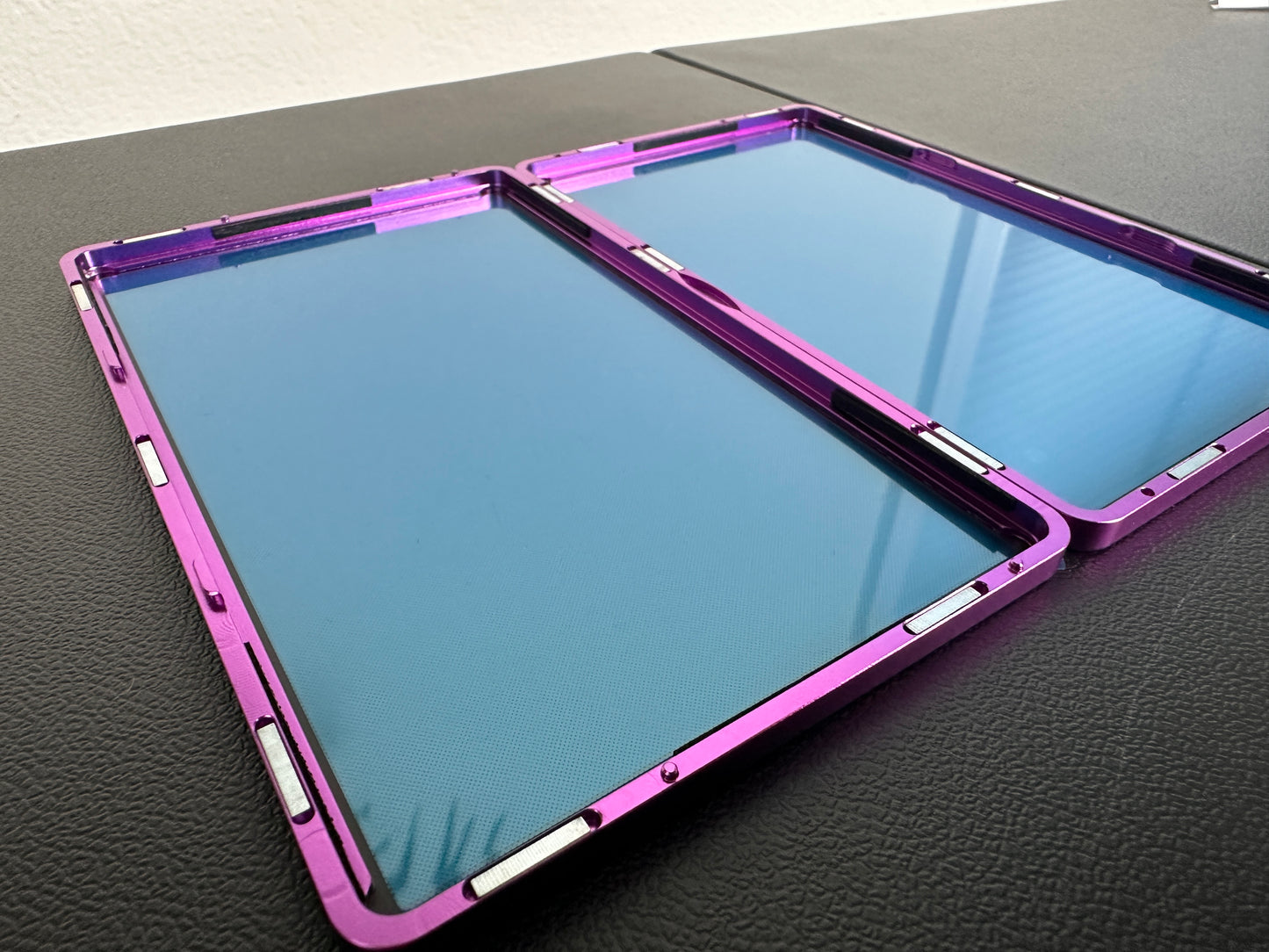 Magnetic PSA Graded Card Aluminum Case Protector with UV Protection