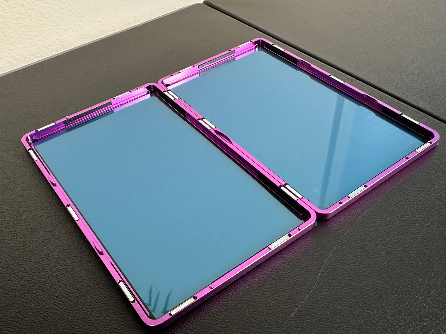 Magnetic PSA Graded Card Aluminum Case Protector with UV Protection
