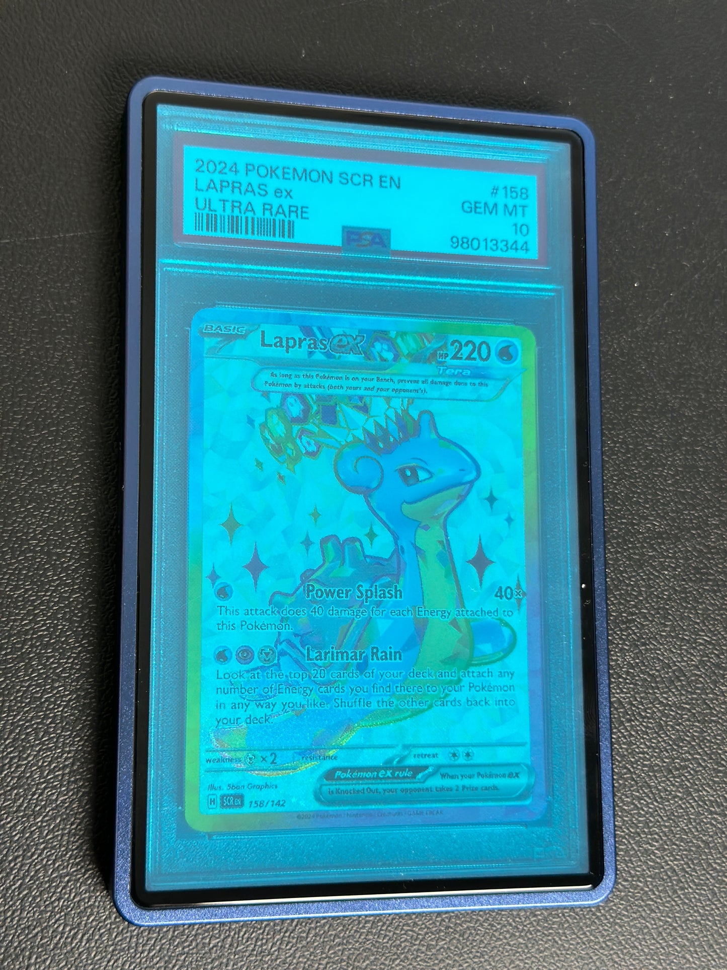 Magnetic PSA Graded Card Aluminum Case Protector with UV Protection