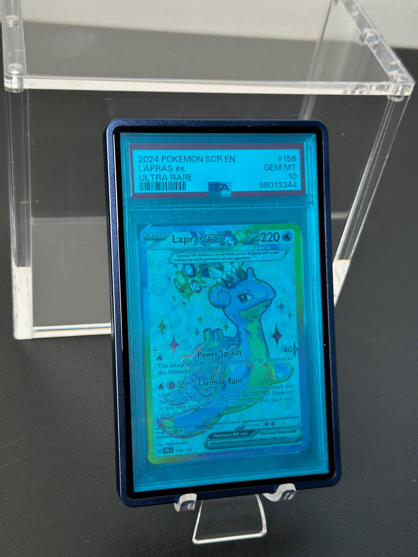 Magnetic PSA Graded Card Aluminum Case Protector with UV Protection