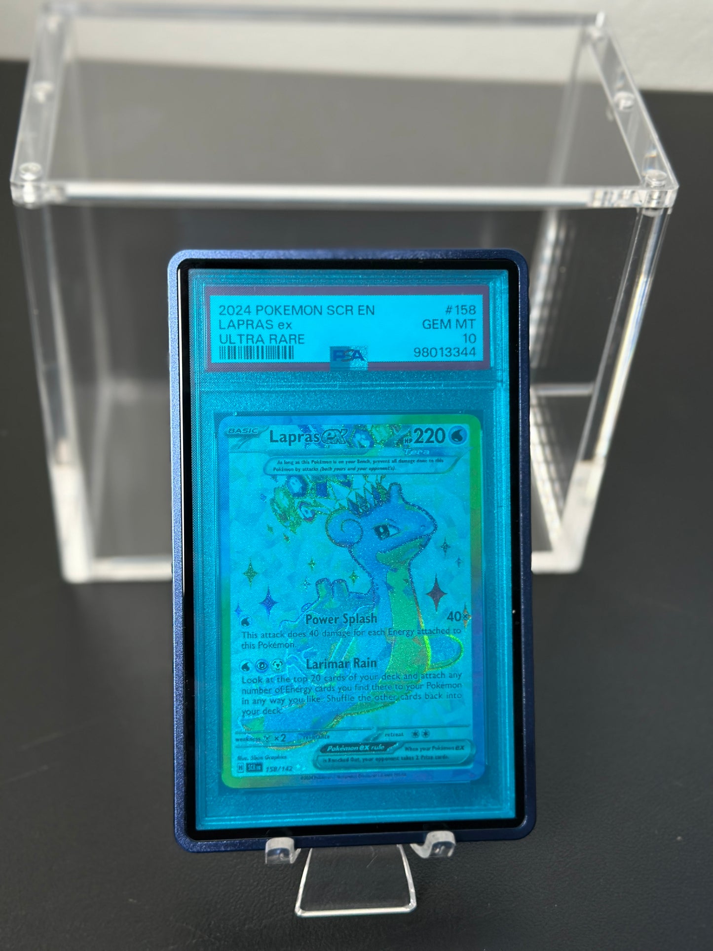 Magnetic PSA Graded Card Aluminum Case Protector with UV Protection