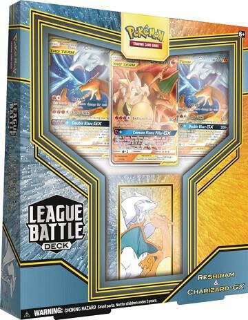 League Battle Decks Reshiram & Charizard GX