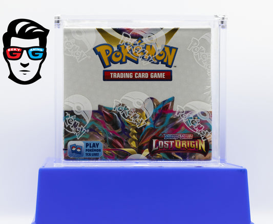 Lost Origin Booster Box Sword and Shield Factory Sealed with High Quality Magnetic Acrylic Case