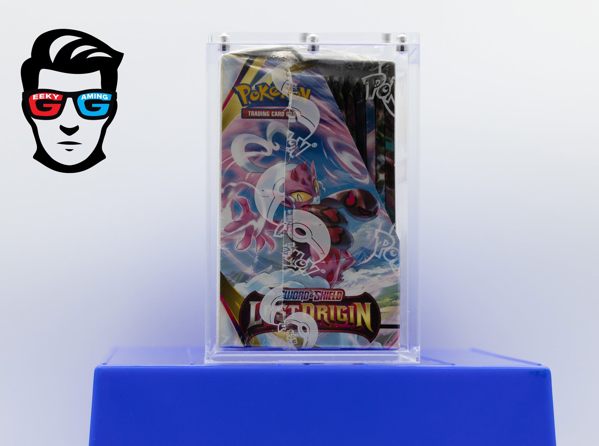 Lost Origin Booster Box Sword and Shield Factory Sealed with High Quality Magnetic Acrylic Case