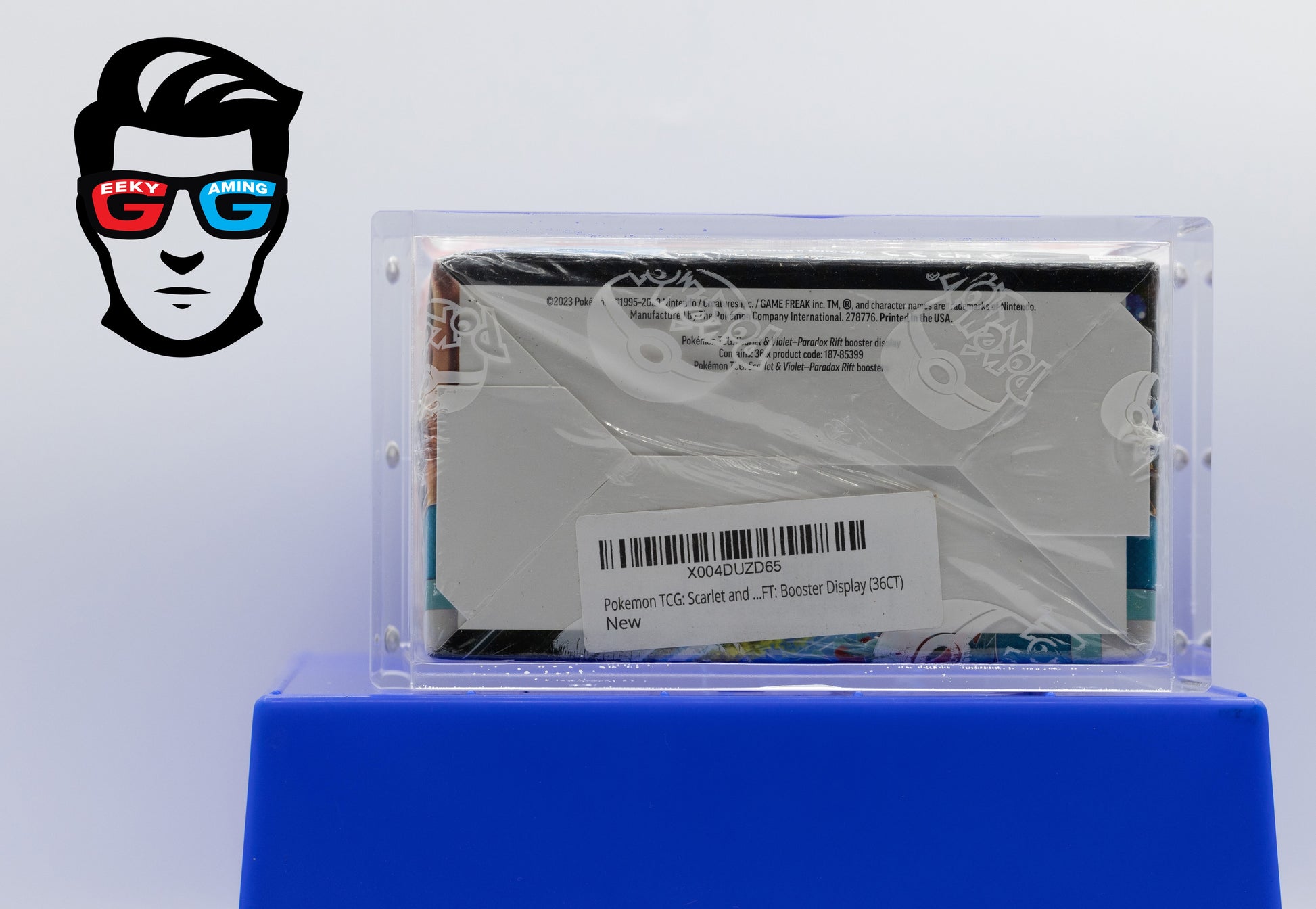 Paradox Rift Booster Box Factory Sealed New with High Quality Magnetic Acrylic Case