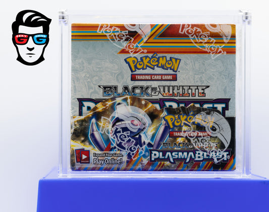 Plasma Blast Booster Box Black & White Factory Sealed with Acrylic Box