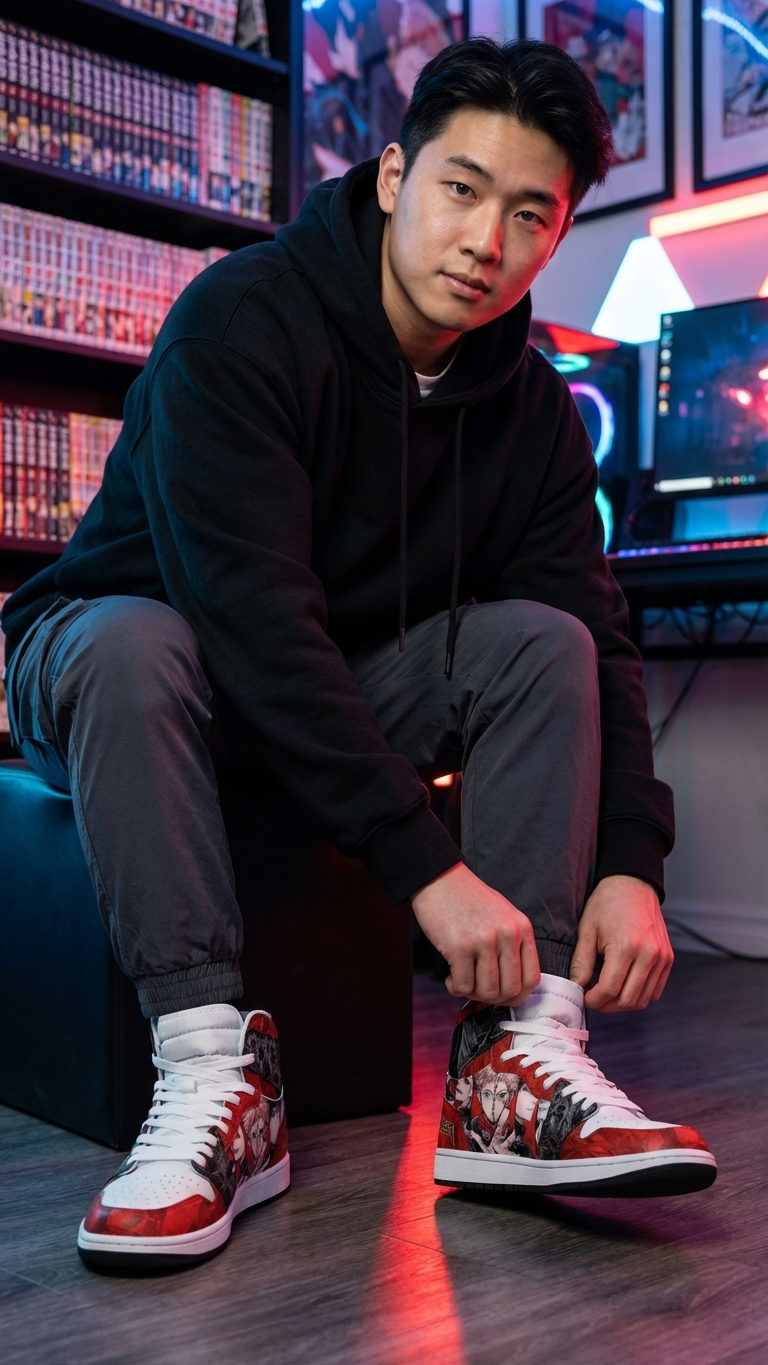 Scarlet Moon: The Shibuya Incident 🔴⚡ – Chaos Awakens Sneakers