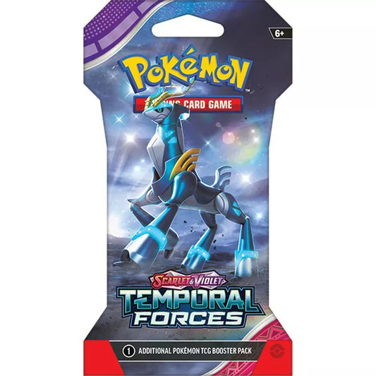 Temporal Forces Sleeved Booster Pack - Scarlet & Violet