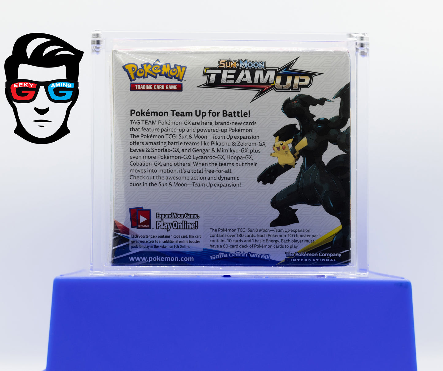 Team Up Booster Box Sun & Moon With Acrylic Case