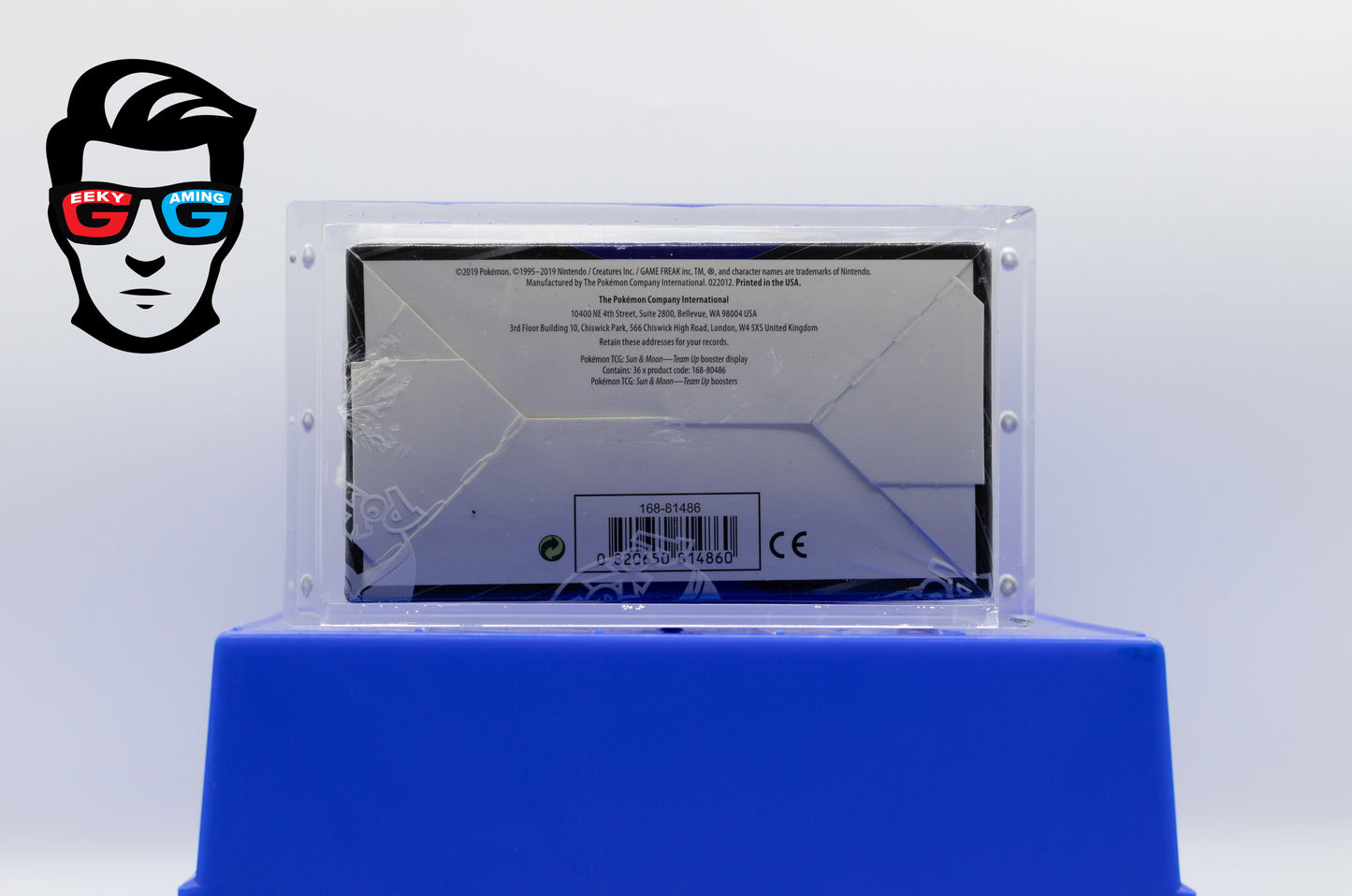 Team Up Booster Box Sun & Moon With Acrylic Case