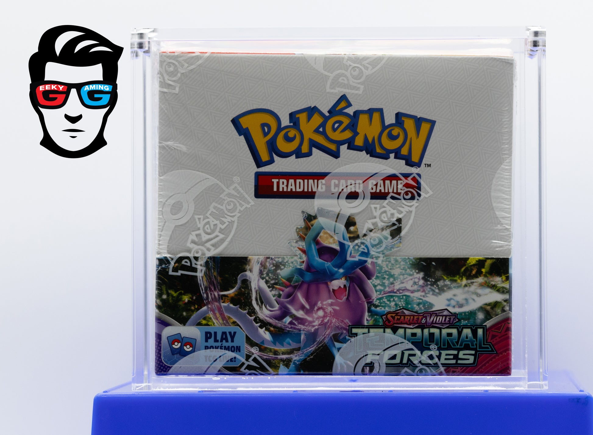 Temporal Forces Sealed Booster Box with High Quality Magnetic Acrylic Case