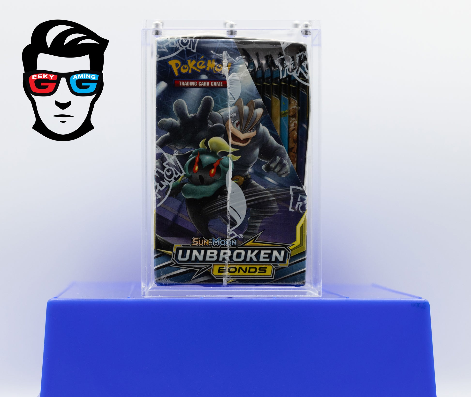 Unbroken Bonds Booster Box Sun & Moon Factory Sealed with Acrylic Case