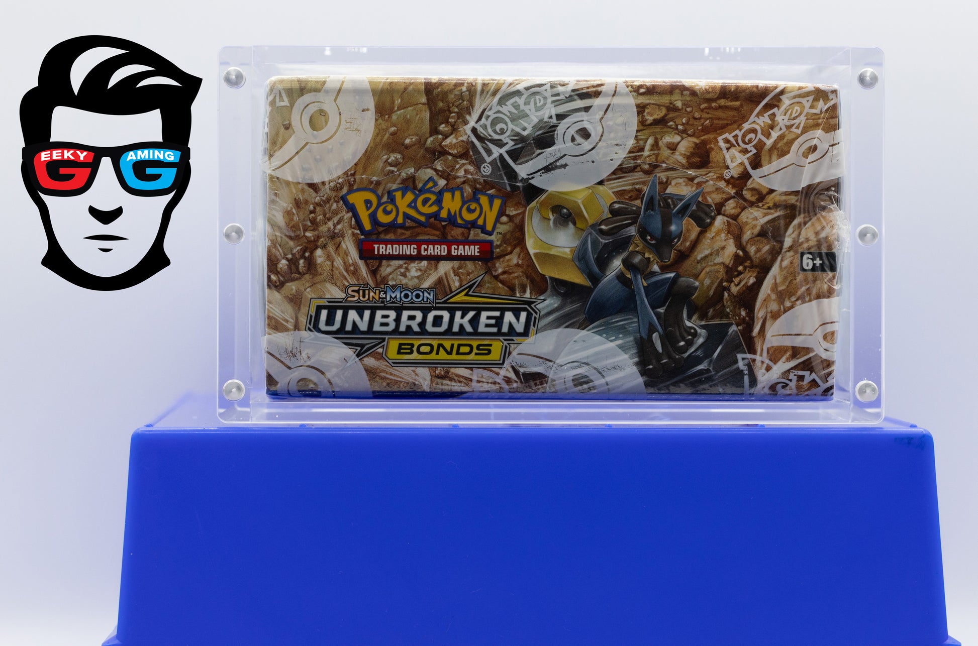 Unbroken Bonds Booster Box Sun & Moon Factory Sealed with Acrylic Case