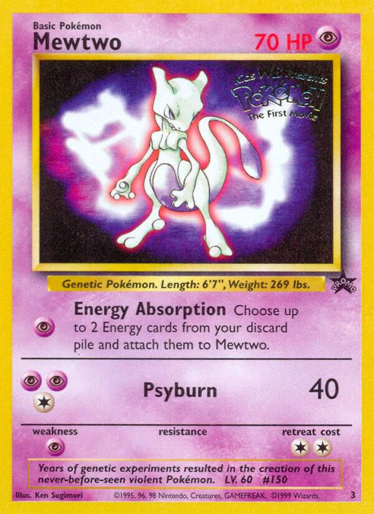 Mewtwo #3 – PSA 10 (Black Star Promo)