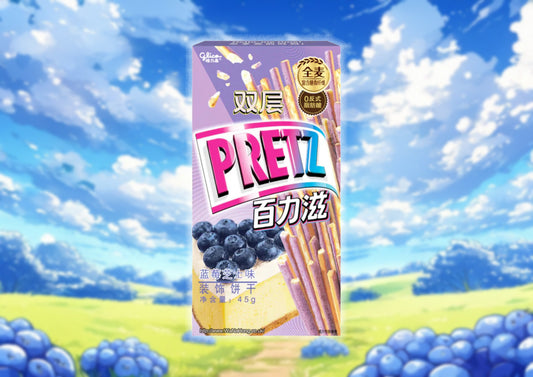 Pocky Pretz Blueberry Cheesecake Flavor (45g)