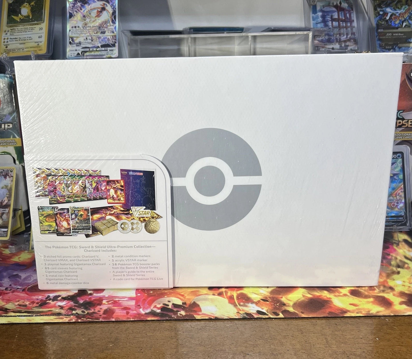 Pokémon TCG: Sword &amp; Shield Ultra Premium Collection – Charizard Edition (Factory Sealed)