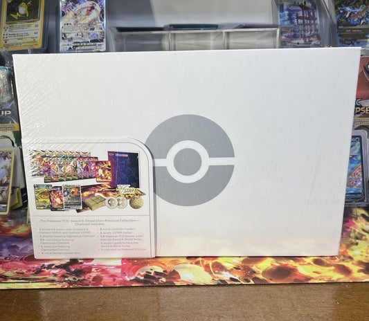 Pokémon TCG: Sword and Shield Ultra Premium Collection – Charizard Edition (Factory Sealed)
