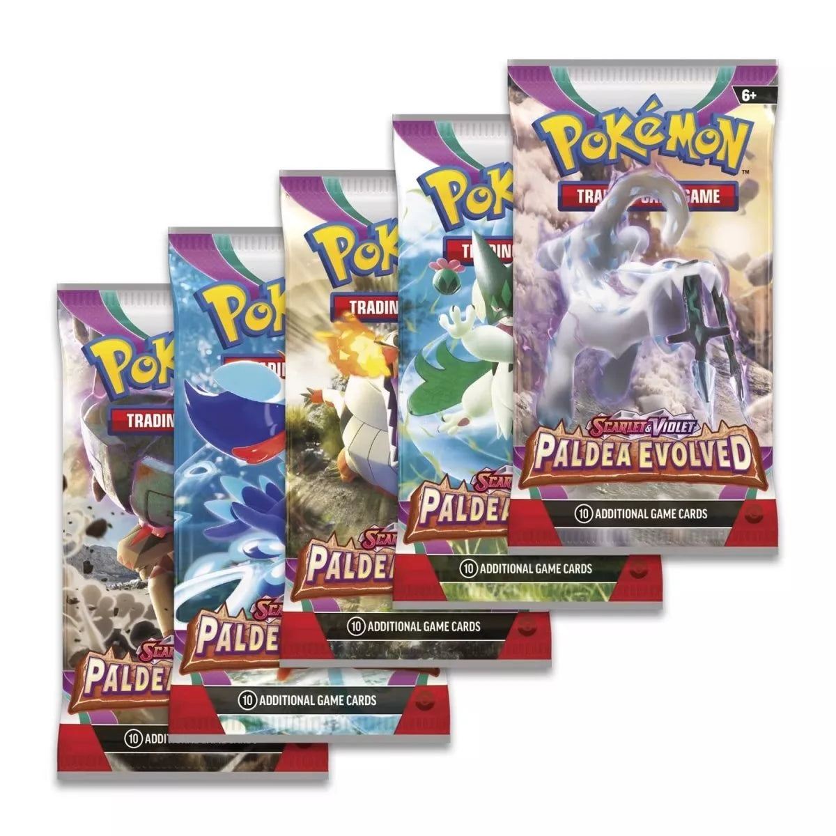 Paldea Evolved Scarlet & Violet Factory Sealed Booster Box with High Quality Magnetic Acrylic Case