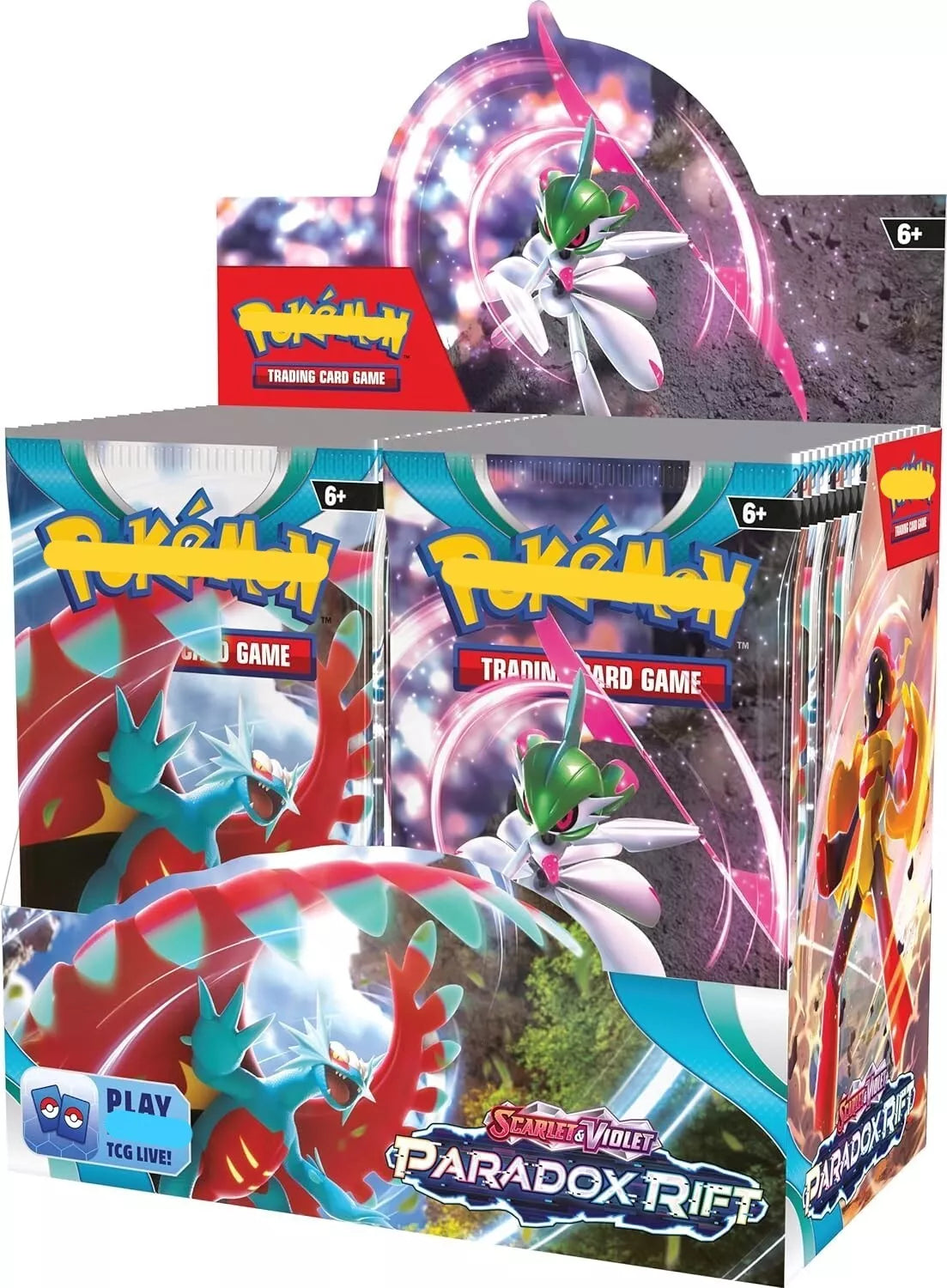 Paradox Rift Booster Box Factory Sealed New with High Quality Magnetic Acrylic Case