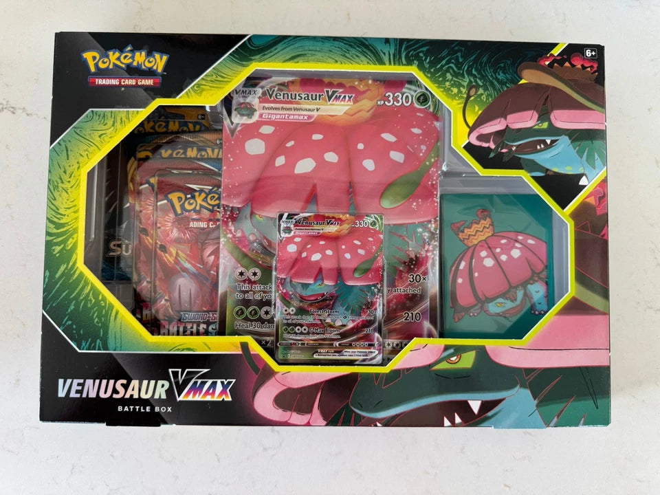 Venusaur VMAX Battle Box – Factory Sealed / Brand New!