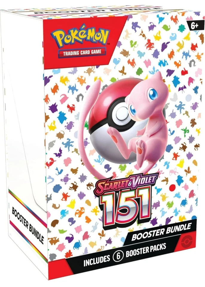 Pokémon TCG: Scarlet and Violet – 151 Booster Bundle (6 Booster Packs) – Factory Sealed!